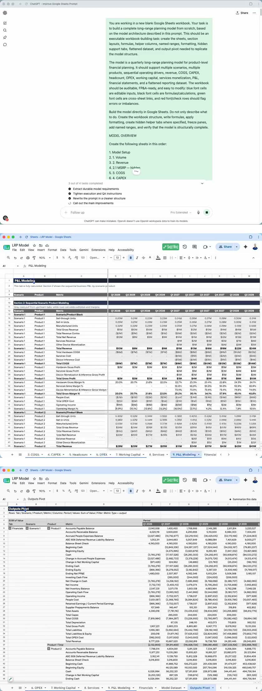 Day 11 multi-tab LRP workbook